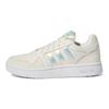 adidas Neo Postmove Synthetikleder Freizeit Strapazierfähig Low-Top Skateschuhe Damen Sneaker Weiß Silber GY1025