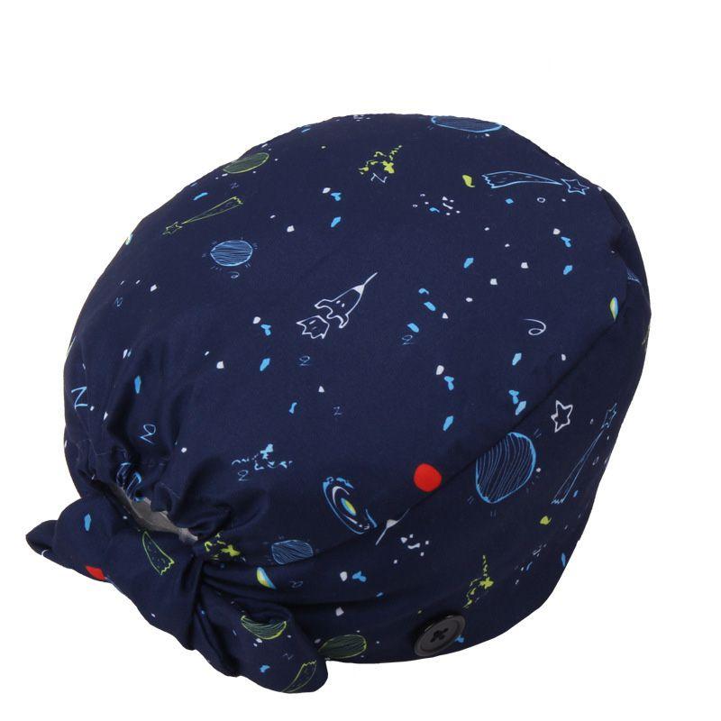 

Удобная хлопковая хирургическая шапочка с влагопоглощающей регулируемой посадкой Star River