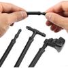Unifizz 2 Meters Windshield Washer Hose with 2pcs Connectors Replaces 8E5Z17603A 7pcs Front Windshield Washer Nozzles for Lincoln MKZ for Ford Fusion