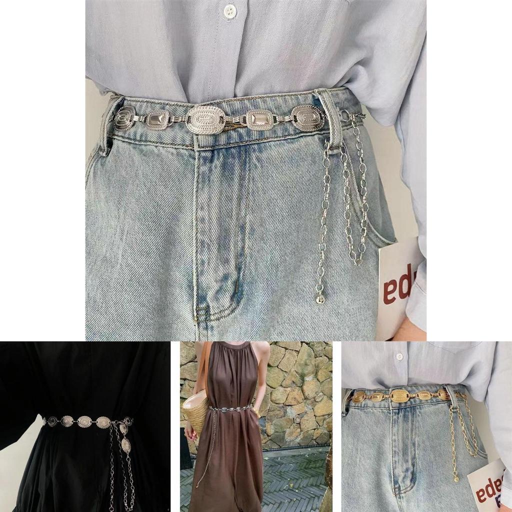 Retro Sophisticated Metal Waist Chain For Women Complements Dresses And Everyday Styles