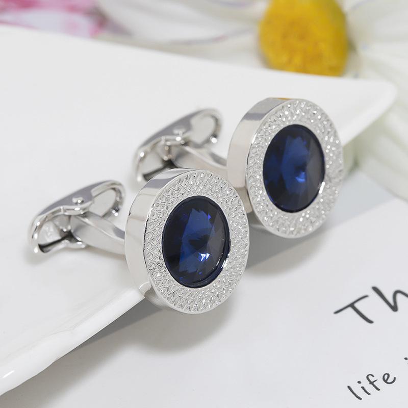 Stylish French Round Cufflinks Cufflinks Set For Men Women Tuxedo Shirt Studs Fits Business Wedding Party