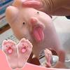 Spitting Tongue Big Feet Pinching Toy Relieving Stress Decompression Toy Venting L1T5