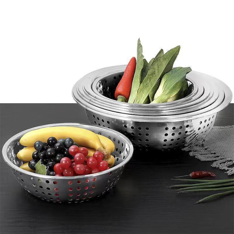 ZISIZ Stainless Steel Round Drain Basket