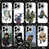 Game Metal Gear Solid Phone Case For iPhone 16,15,14,13,12,11,Pro,XS,Max,Plus,Mini,SE White Candy Matte Shockproof Cover
