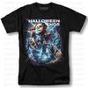 Women's Graphic Tee Michael Myers Halloween 90s Horror Movie Vintage Graphic Design T-Shirt