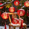 Stretchstoff Rote Laterne Chinesisch Traditionell Neujahr Anhänger Laternen Dekorationen Neujahr