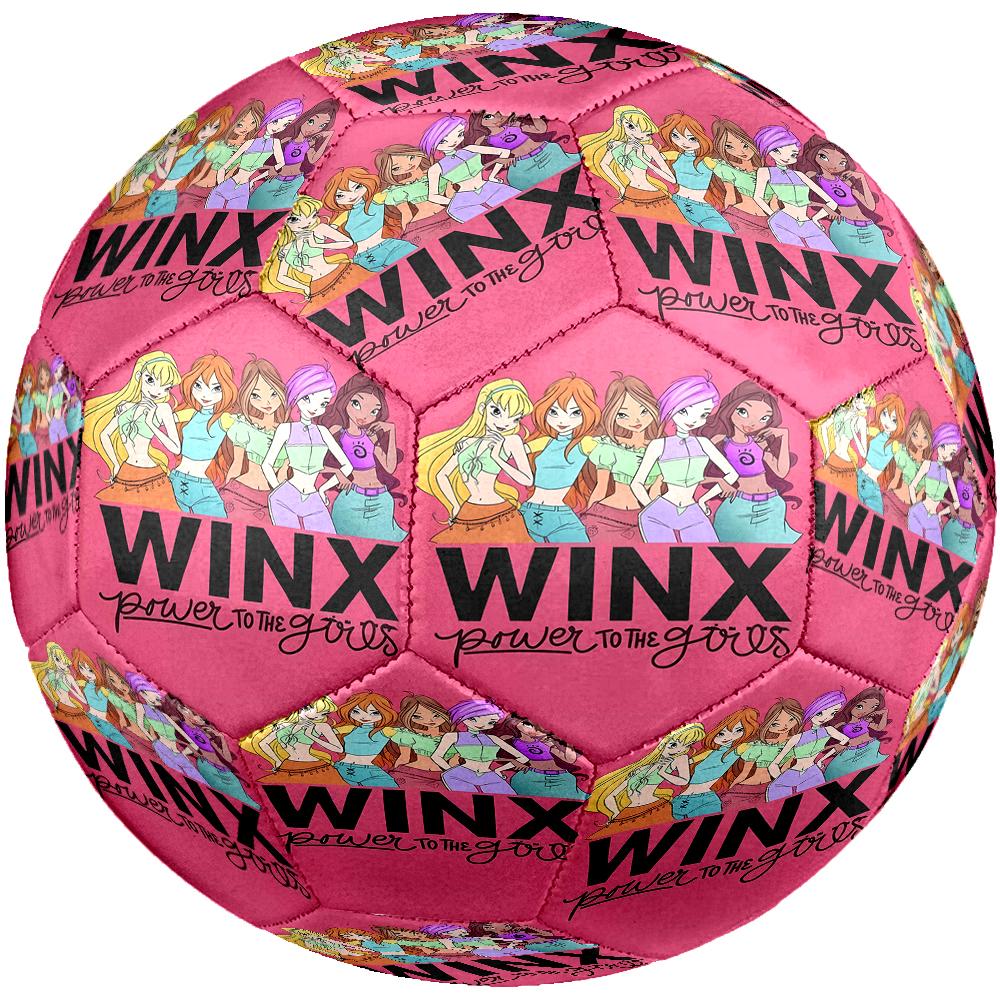 Pallone da Calcio Winx Club Taglia 5, Adatto per Partite Indoor e Outdoor, un Regalo Adatto a Tutti.