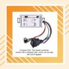 Speed Controller Current Regulator Voltage Adjuster Fine Workmanship Professional Vehicle Accessories Multipurpose 9V-60V
