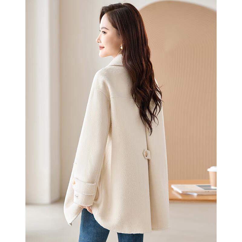Women's Simple Elegant Wool Blend Coat