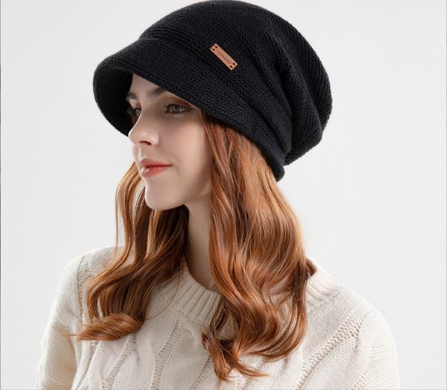 Зимняя бархатная шапка с помпоном для женщин, теплая уличная балаклава One Size