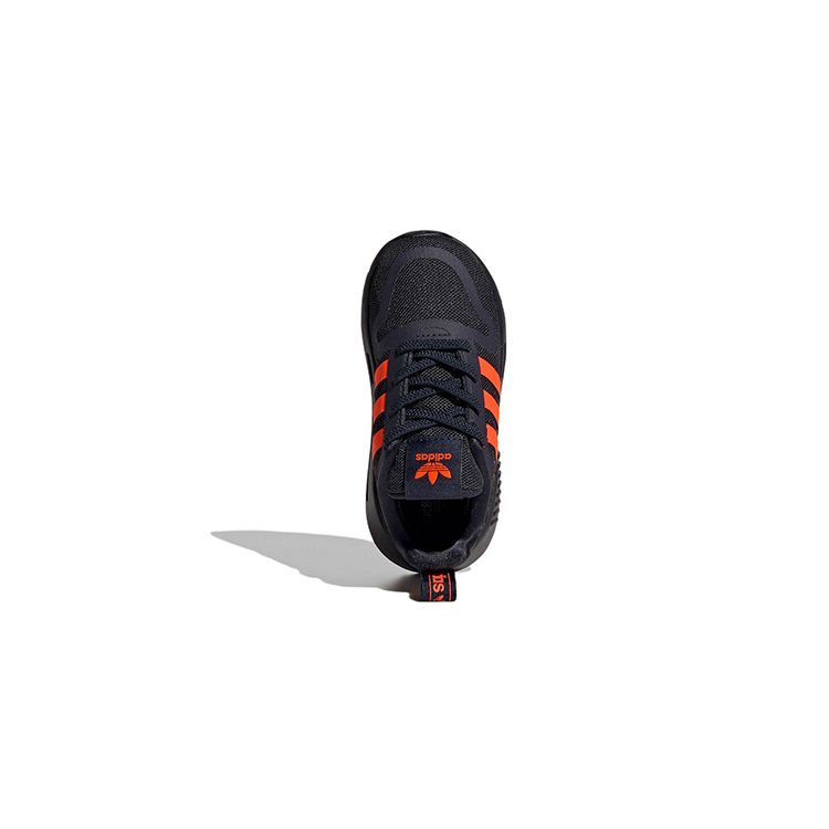 Adidas Originals Multix Versatile Comfortable Durable Breathable Low-Top Walking Shoes Baby Shoes Blue Red GW5549