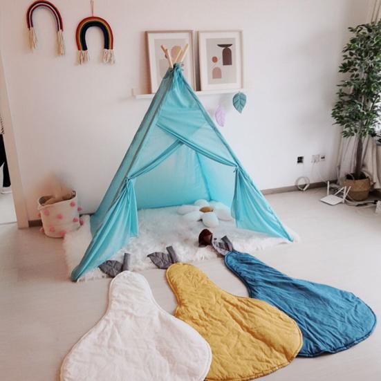 

Pear Shaped Baby Toddler Soft Cotton Play Carpet Crawling Mat Room Decoration