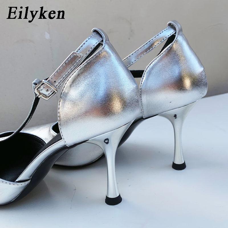 Fashion Eilyken Spring Autumn Brand Women Pumps Shoes Fashion Pointed Toe Ladies Elegant Hollow Out Sandals Zapatilla De Muje