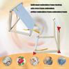 Adjustable Crosses Stitching Stand For Sofa Table Portable Embroidery Frame With Wood Base