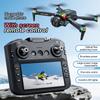 Drone Professionale K21MAX Dotato di Schermo Integrato da 4,3 Pollici Radiocomando Motore Brushless Quadricottero Radiocomandato Adatto ai Principianti