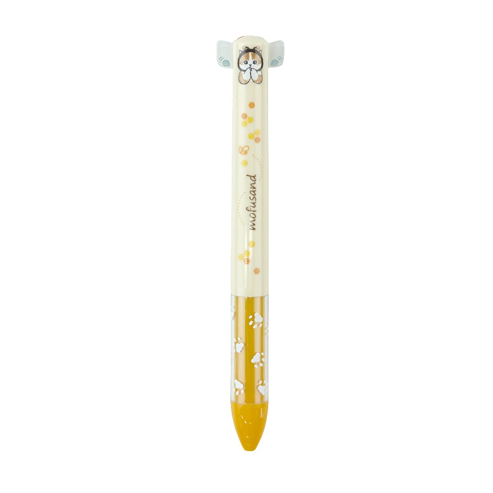 

Mofusand and red ballpoint mimi mofusand funbox stationery cute character goods mail order [black two-color pen] pen/Hachi