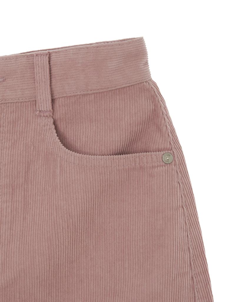 Lee Corduroy Mini Skirt Pink