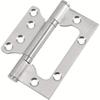 4pcs of heavy-duty silent thickened stainless steel door hinges - high load-bearing capacity supports 360° rotation,Sleek Design
