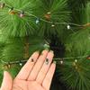 5m/roll Colorful Bulbs String Garland Christmas Home Decorations Xmas Tree Ornaments Navidad New Year Gift Diy Dollhouse Not Led