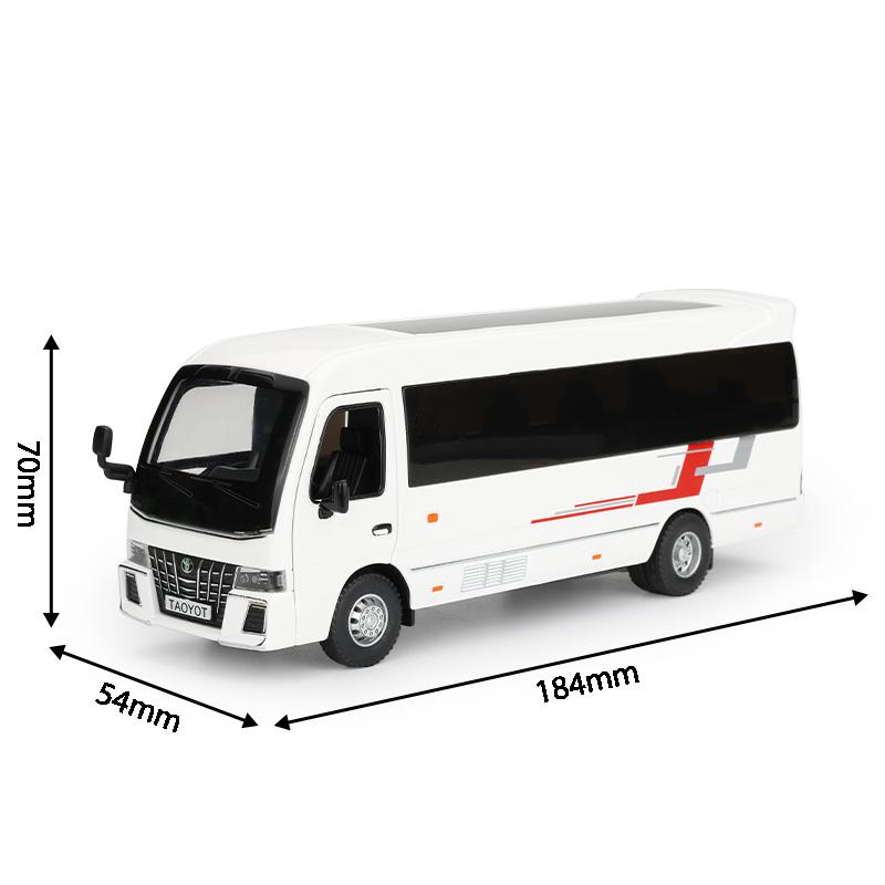 

Масштаб 1/32 Toyota Coaster Роскошный Бизнес-Автомобиль Сплав Металл Литой Модель Автомобиля Интерьер Автомобилей Украшения Украшения для Компьютерного Стола Подарок чёрный