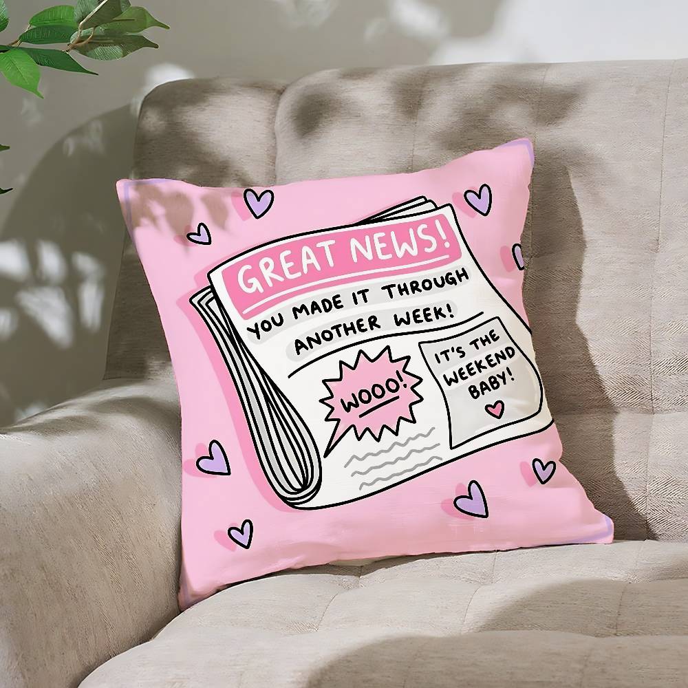 Autism Acceptanc Creative Slogan Customizable Square Pillowcases Stylish And Soft Perfect For Beds Cars And Sofas