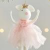 Crowned Angel Hanging Decoration Plush Girl Mouse Doll Pendant For Christmas Decorations