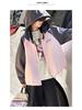Girls' Color Block Hooded Windbreaker Jacket - 2025 Autumn Trend, Stylish Raglan Sleeve Fashion for Medium & Large Children