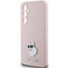 Karl Lagerfeld Klhcs23Fesmhcnpp S23 Fe S711 Różowy/Pink Silicone Choupette Metal Pin