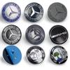 Logo Stella Piatta 57mm per Cofano per Mercedes Benz W204 W124 W201 W202 W212 W220 W205 Emblema Badge adesivi Accessori auto