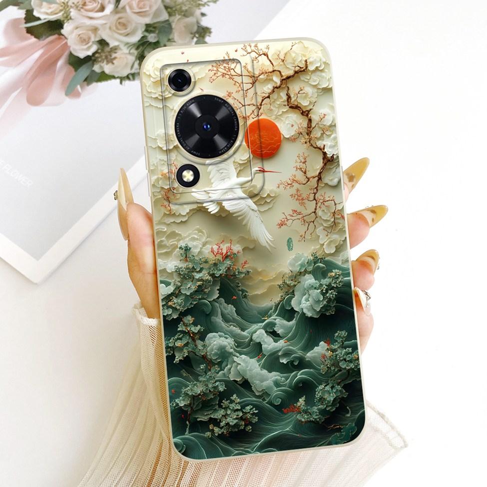 Casing For Huawei Nova Y72 Cover Fashion Cartoon Cute Funny Painted Silicone Funda For Huawei NovaY72 MGA-LX3 Phone Case