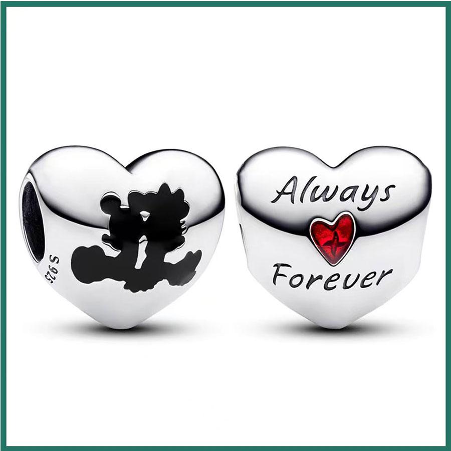 Bestverkochte 925 zilveren Disney serie hanger bedel, geschikt voor originele DlY armband! Verjaardagsmode voor dames