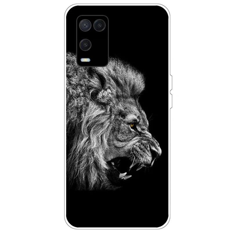 OPPO A54 Case telefonhoz Hátlap OPPO A54 5G 4G Case CPH2239 CPH2195 OPPOA54 A 54 Bumper Silicon Soft Funda fekete tpu tokhoz