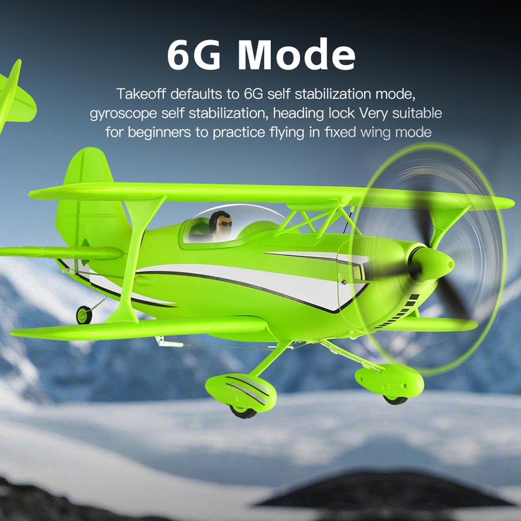 RC Airplane 4CH RC EPP Foam Fixed Wing Plane Glider 1504 Brushless Motor 6 Axis Gyro Remote Control Aircraft Model 2