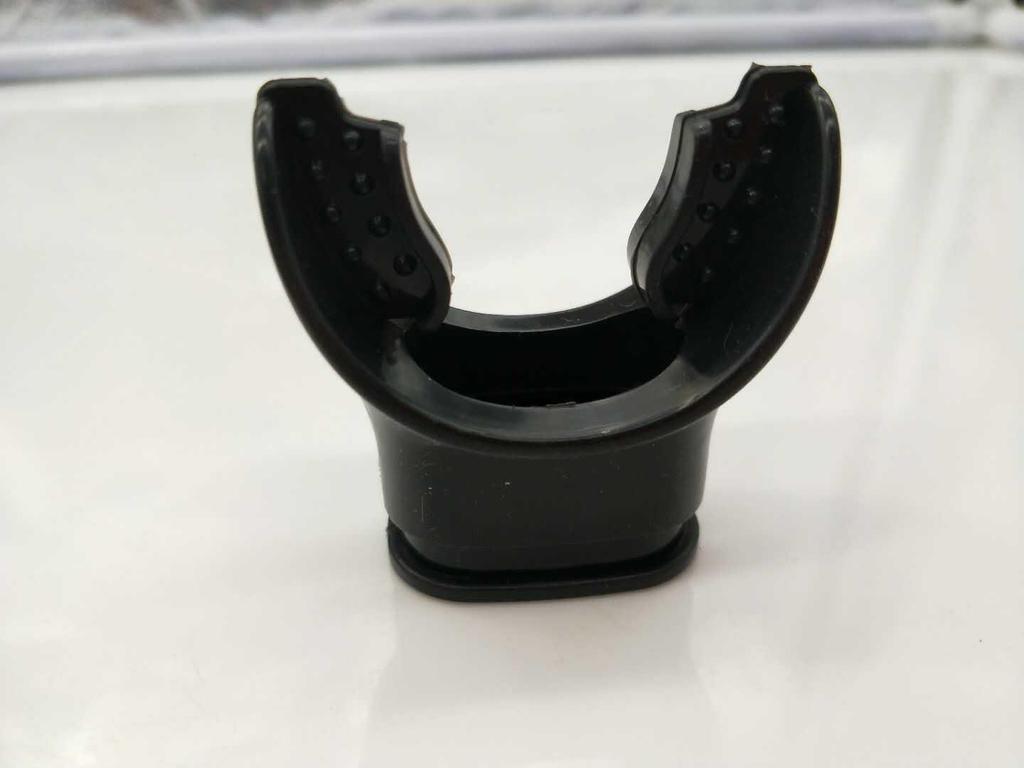 Full Dry Transparent Liquid Silicone Snorkel Mouthpiece