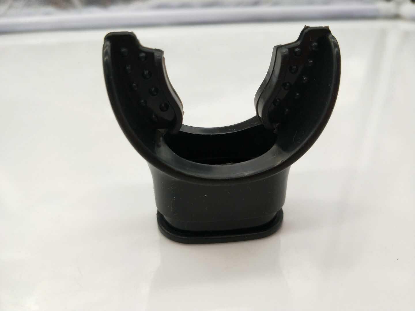 Full Dry Transparent Liquid Silicone Snorkel Mouthpiece One Size