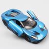 Model auta Ford GT v měřítku 1/36, stahovací autíčko s otevřenými dveřmi pro děti Batole Kluci Dívčí Dárková kolekce