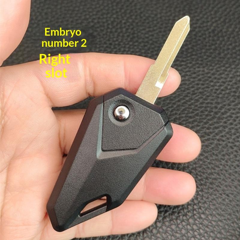 1Pcs Folding Motorcycle Key Blank Uncut Blade Canivete Oca For Motorbike Scooter Replacement Modification