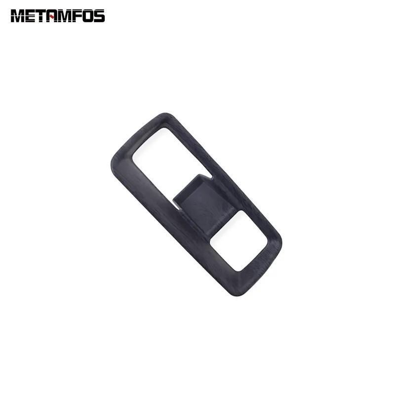 Accessories For Hyundai Palisade     2024 Carbon Fiber Handbrake Parking Brake Control Button Panel Cover Trim