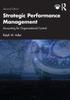 Kniha Strategic Performance Management : Accounting for Organizational Control