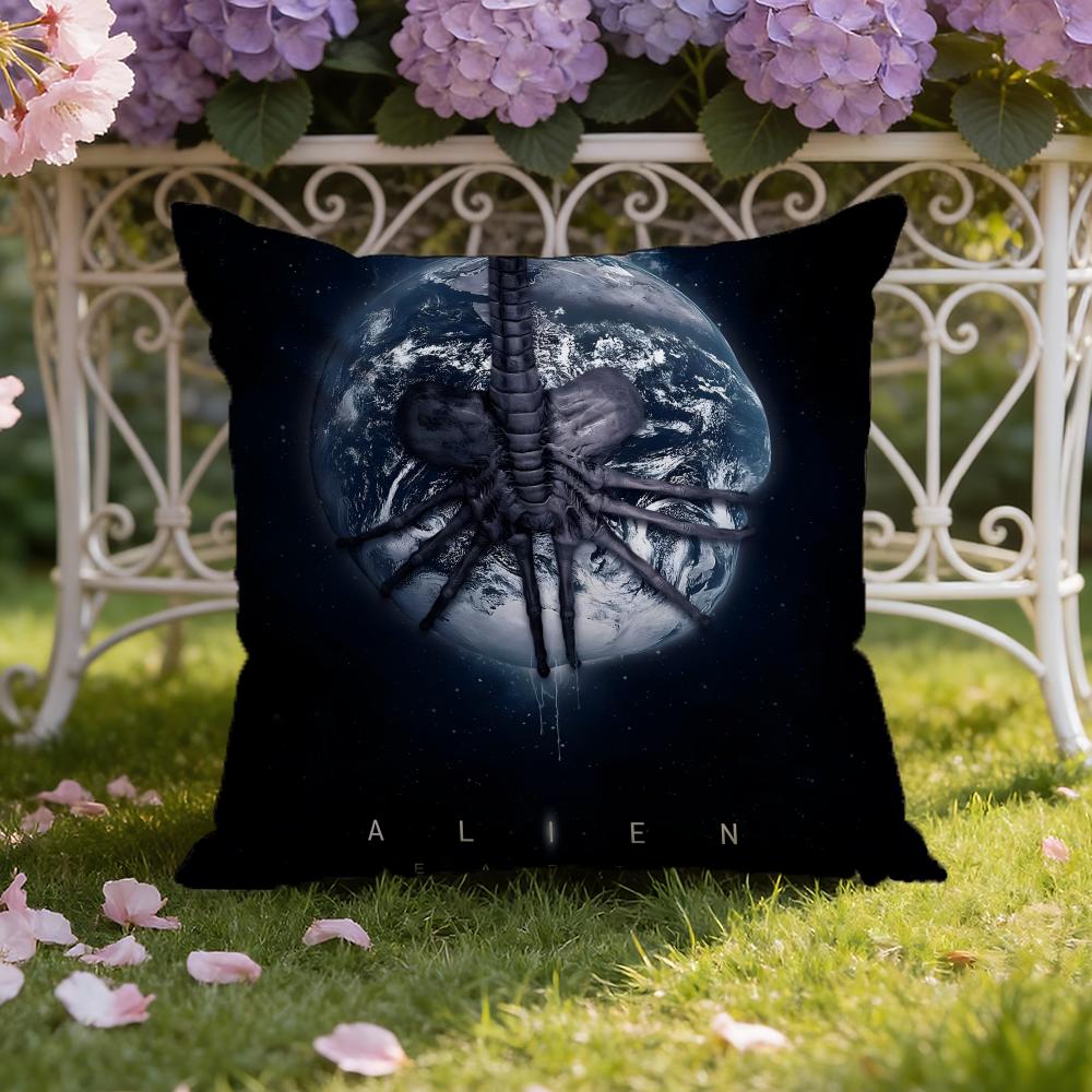 A-AlienS Movie E-Earth Cushion Cover Home & Car Dual-Scene Pillow Cover: Reversible for Premium Comfort