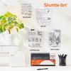 Shuttle Art Gel Pens, Black, 36 Count (Pack of 36)