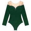 Women Jazz Dance Costume Rhythmic Gymnastics Stage Wear Athletic Activewear Leotard Athletic Figure Skating Bodysuit Dancewear