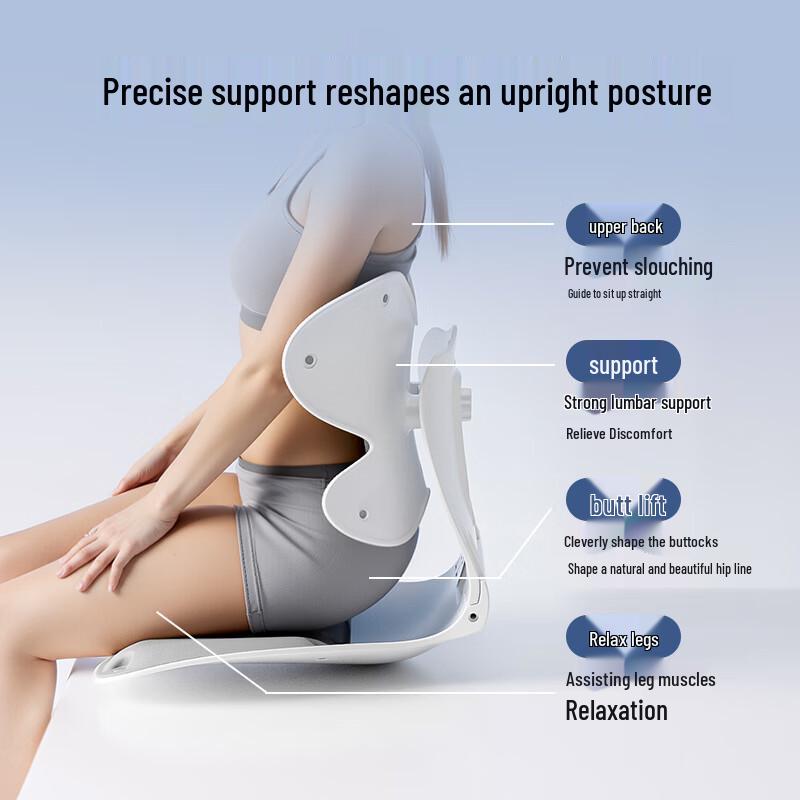 Ergonomic Lumbar Support Seat Cushion CN plug (adapter included)