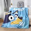 Bluey Bingo Adventure Blanket Ultra-Soft Suitable for Seaside Couch Livingroom for All Occasions Modern Ideal Gift for Friends Family Couples Picnic