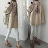 Knit Long Solid Loose [POGCZMKK] Women's Sweater, V-Neck, Sleeve, Pullover, Elegant, Thick, Warm, Color, Fit, Figure-Flattering, Cute, Commuting,