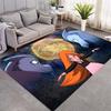 Wolfwalkers Cartoon Girl Owl Anti-slip Flannel Rug Fantasy Anime Floor Doormat Soft Carpet Bedroom Living Room Gift For Movie Fans