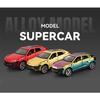 1/24 Lamborghini URUS SUV Alloy Electroplating Sports Car Model Diecasts Metal Off-road Vehicles Model Simulation Sound Light Kids Toys Gift