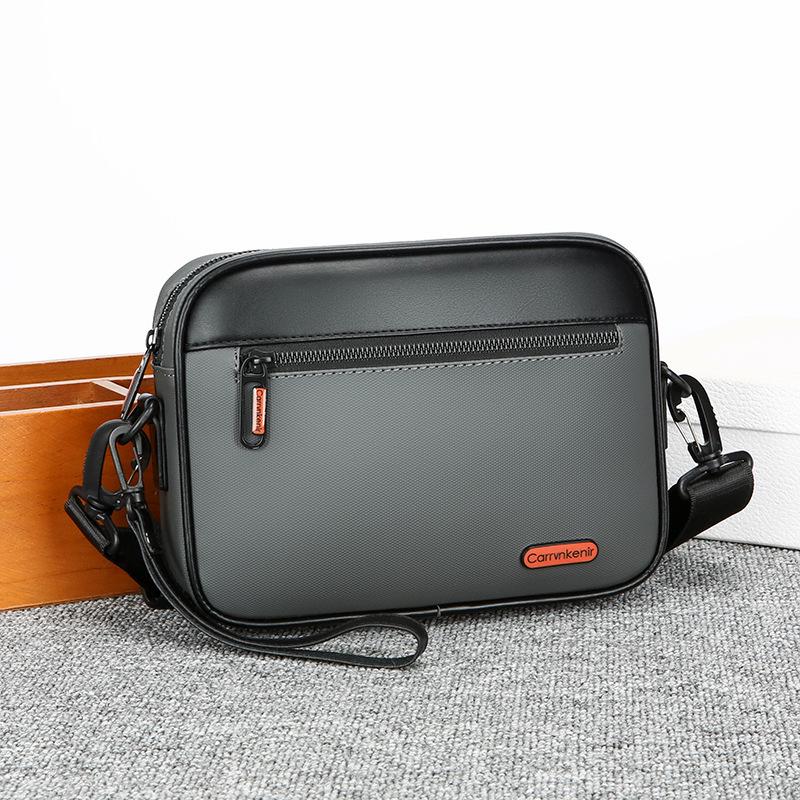 Men's Crossbody Multi-pocket Clutch Bag - High-end, Wear-resistant Business Handbag