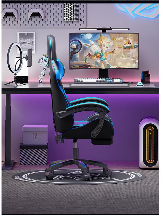 Ergonomischer Liege-Gaming- und Bürostuhl für Zuhause oder Internetcafé