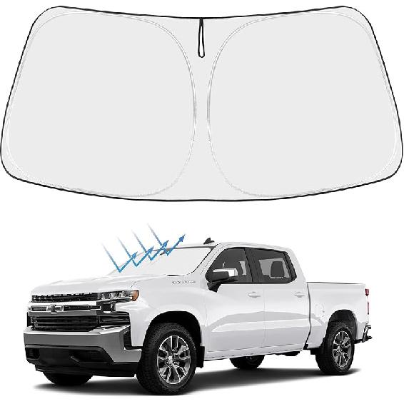Proadsy 2025 Upgrade Front Windshield Sun Shade Foldable RAV4 Sunshade Protector Fit -2025 RAV-4 SUV Crossover, TRD Off-Road, LE XLE Premium Limited